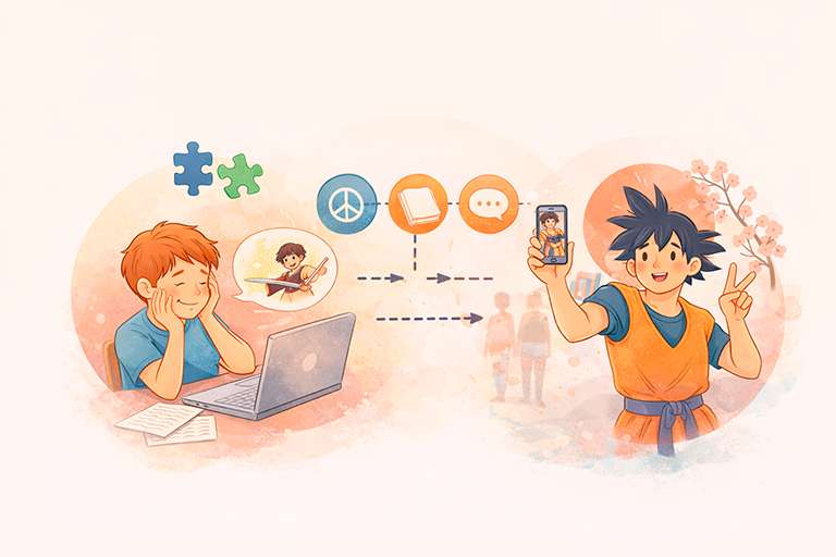 “Por que algumas pessoas se envolvem profundamente com animes japoneses?”